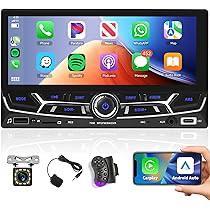 Hikity 2 Din Autoradio met Draadloze CarPlay beschikbaar voor biedingen