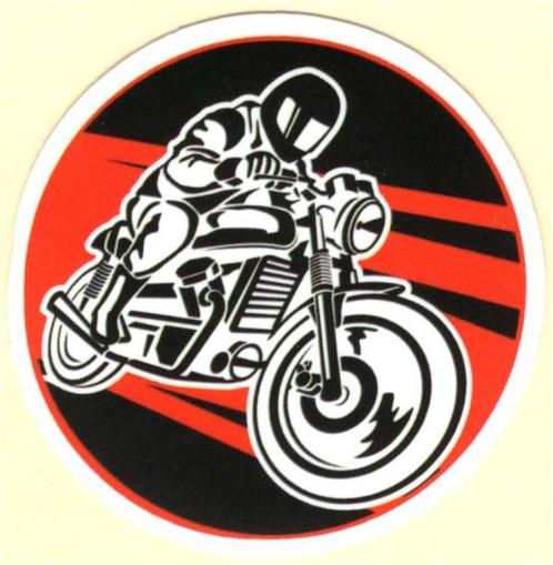 Cafe Racer Motorcycles sticker #7, Motos, Accessoires | Autocollants, Envoi
