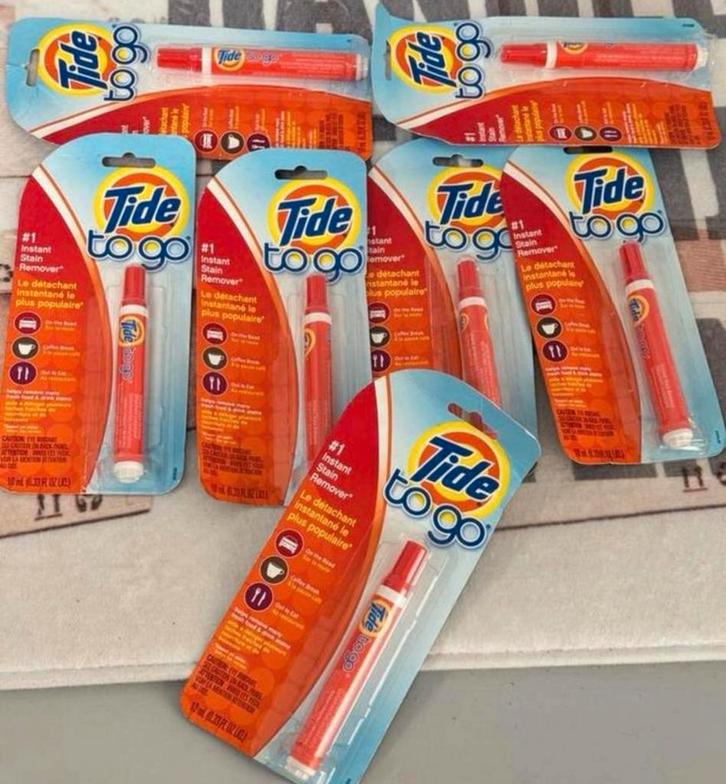 7X Tide to Go Instant Vlekverwijderaar vlek-verwijderaar pen, Diversen, Bureau-accessoires, Nieuw, Ophalen of Verzenden