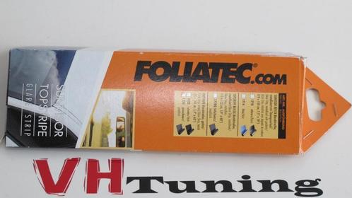 Foliatec FT 1225 topstrice zonneband / raamband grijs/zwart, Autos : Divers, Tuning & Styling, Enlèvement ou Envoi