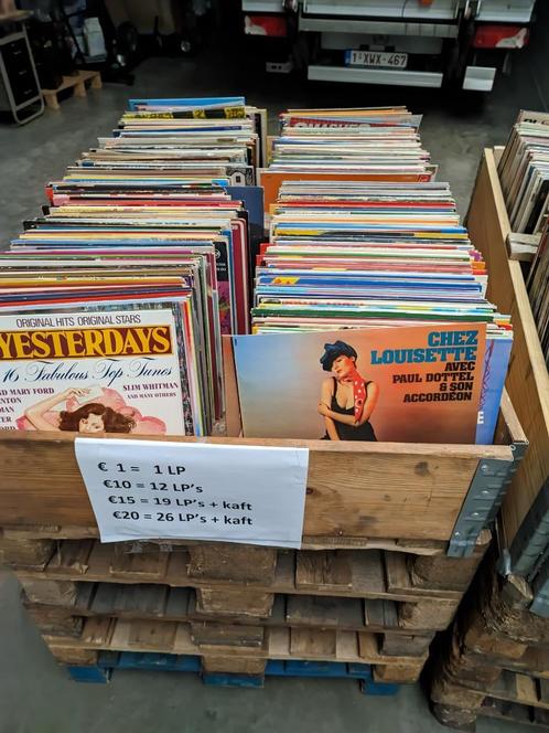 Langspeelplaten ( LP's) lot ong. 1200 stuks collectie, Verzamelen, Complete verzamelingen en Collecties, Ophalen