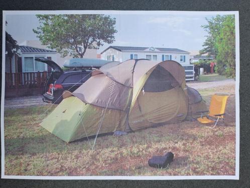 nieuwstaat ! grote tent 4-6 pers. Quechua Base seconds 4.2, Caravanes & Camping, Tentes, jusqu'à 6, Comme neuf, Enlèvement