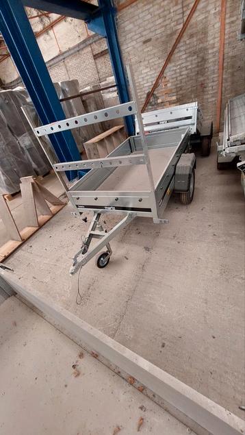 Petite remorque 750kg galvanisée 2m x 1m20 beschikbaar voor biedingen