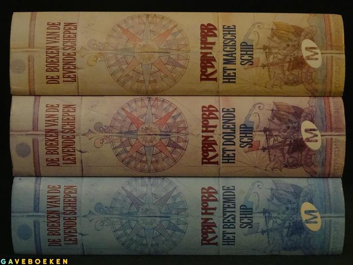 De boeken van de Levende Schepen - Robin Hobb 3x Hardcover, Boeken, Fantasy, Gelezen, Ophalen of Verzenden
