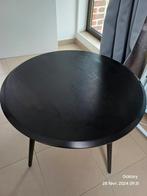 Petite table ronde noire, Gebruikt, Ophalen