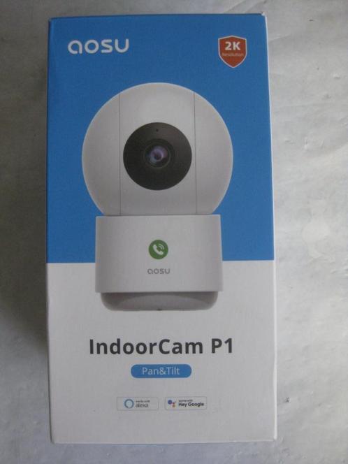 Caméra de surveillance babyphone via WiFi - Aosu., TV, Hi-fi & Vidéo, Caméras de surveillance, Neuf, Caméra d'intérieur, Enlèvement ou Envoi