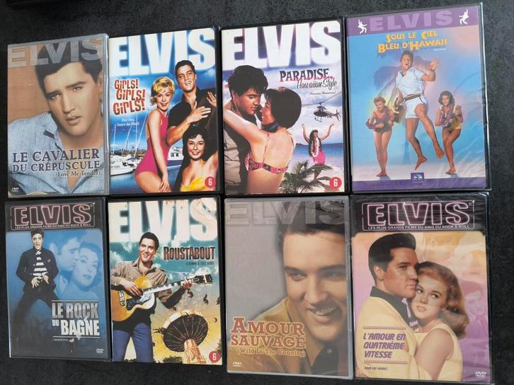 DVD Elvis Presley (Films + concerten), Cd's en Dvd's, Dvd's | Muziek en Concerten, Zo goed als nieuw, Ophalen of Verzenden