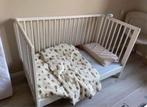 Meegroeiend babybedje - inclusief matras, Kinderen en Baby's, Kinderkamer | Bedden, Ophalen, Gebruikt, Minder dan 140 cm, Matras