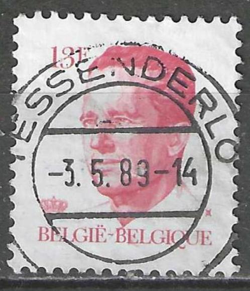 Belgie 1986 - Yvert 2202 /OBP 2203 - Koning Boudewijn (ST), Postzegels en Munten, Postzegels | Europa | België, Gestempeld, Koninklijk huis