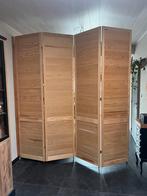 Handgemaakte houten roomdivider / kamerscherm – als nieuw, Huis en Inrichting, Ophalen, Zo goed als nieuw