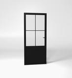 Stalen Steel it deur, Doe-het-zelf en Bouw, Deuren en Vliegenramen, Ophalen, Gebruikt, Glas