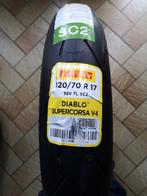 Pirelli Diablo super corsa SC V4  Sc2 120/70/17 neuf, Motos, Neuf