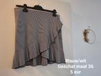 Blauw/wit rokje, Kleding | Dames, Rokken, Ophalen of Verzenden, Zo goed als nieuw, Blauw