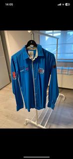 Herenhemd L Peter Cook, Ophalen of Verzenden, Zo goed als nieuw, Blauw, Peter cook