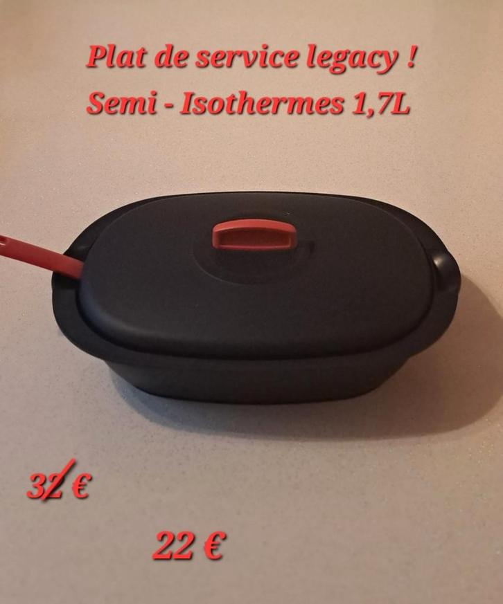 Plat legacy tupperware, Maison & Meubles, Cuisine| Tupperware, Neuf, Bleu, Envoi