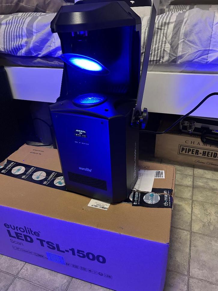 Scan effect verlichting, Muziek en Instrumenten, Licht en Laser, Nieuw, Licht, Geluidgestuurd, Kleur, Stroboscoopeffect, Ophalen