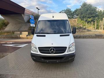 Mercedes Sprinter 313CDI L4H3 130pk Euro5 Camera Airco, Euro 5, Achat, Boîte manuelle, Noir