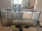 Glazen aquarium 80x35x40, Dieren en Toebehoren, Ophalen, Zo goed als nieuw