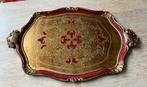 Vintage dienblad, Ophalen, Gebruikt, Hout