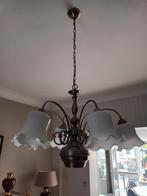 2 tinnen lusters, Huis en Inrichting, Lampen | Kroonluchters, Ophalen, Gebruikt