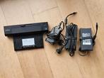 Dell 24" scherm + 3x laptop lader + docking station, Computers en Software, Ophalen, Dell, Docking station, Gebruikt