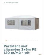 PARTYTENT 3X6, Tuin en Terras, Ophalen, Gebruikt, Partytent