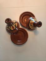 Tajine terracotta 25cm, 10 stuks, Huis en Inrichting, Keuken | Servies, Ophalen of Verzenden, Zo goed als nieuw