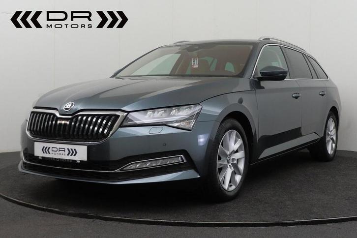 Skoda Superb COMBI 1.6TDI DSG  STYLE - LEDER - TREKHAAK - A, Auto's, Skoda, Bedrijf, Superb, ABS, Adaptieve lichten, Adaptive Cruise Control