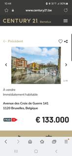 Studio/flat à vendre, Immo, Bruxelles, 42 m², Studio, Bruxelles