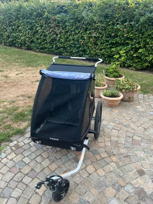 Thule Coaster 2xt, Fietsen en Brommers, Fietsaccessoires | Aanhangwagens en Karren, Zo goed als nieuw, Ophalen