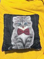 Coussin chat, Huis en Inrichting, Ophalen of Verzenden, Gebruikt, Rood