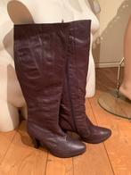 Bruphils - bottes en cuir violet foncé - taille 39, Vêtements | Femmes, Comme neuf, Bruphils, Enlèvement, Autres couleurs