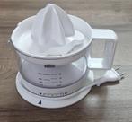 Braun CJ3000WH elektrische citruspers - kom van 350 ml - 20, Ophalen of Verzenden, Zo goed als nieuw, Elektrisch