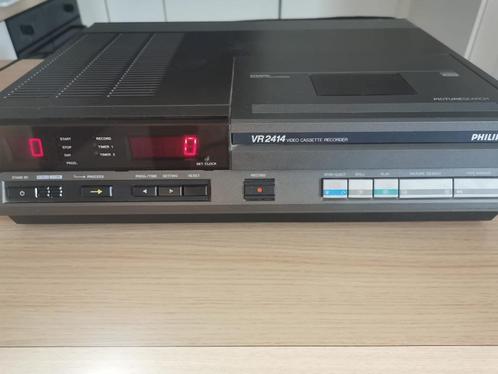 Magnétoscope Philips VR2414 – Vintage Video 2000 avec Périte, Audio, Tv en Foto, Videospelers, Gebruikt, Video 2000-speler of -recorder