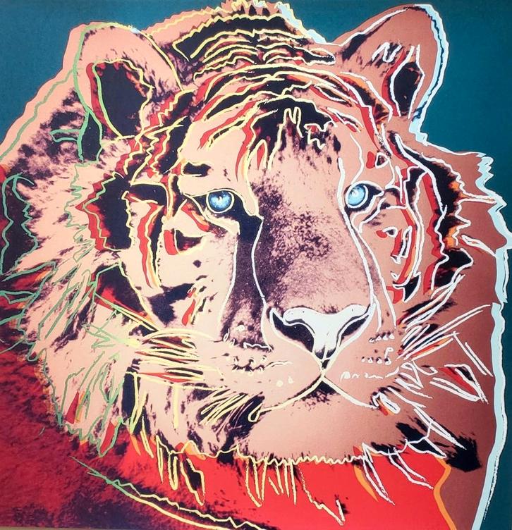 Andy Warhol - « Tigre de Sibérie » - F&S II #297, Antiquités & Art, Art | Lithographies & Sérigraphies, Envoi