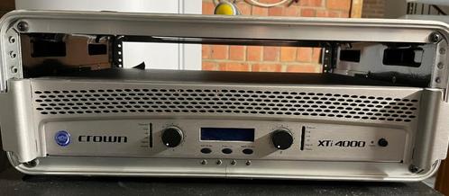 Crown XTi 4000 versterker, Muziek en Instrumenten, Versterkers | Keyboard, Monitor en PA, Zo goed als nieuw, P.A., 1000 watt of meer