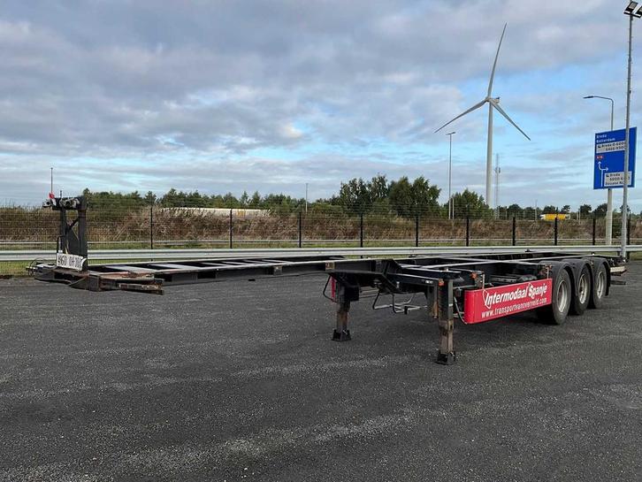 2005 Pacton T3-007 40FT Container Chassis OH-30-TS, Auto's, Vrachtwagens, Bedrijf, Aanhangers en Opleggers, Overige brandstoffen