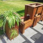 GRANDE JARDINIERE EN BOIS TRAITE, Ophalen, Zo goed als nieuw, 60 tot 100 cm, Hout
