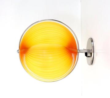 Jaren '80 Maanlamp / wandlamp Kare Design Panton style, Enlèvement ou Envoi, Utilisé, Métal