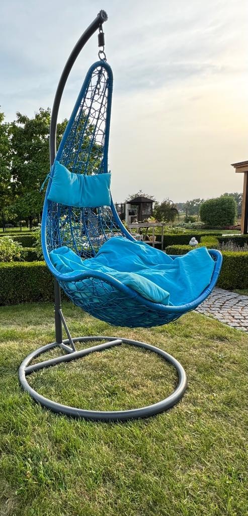 Hangstoel, Tuin en Terras, Tuinstoelen, Gebruikt, Kunststof, Ophalen