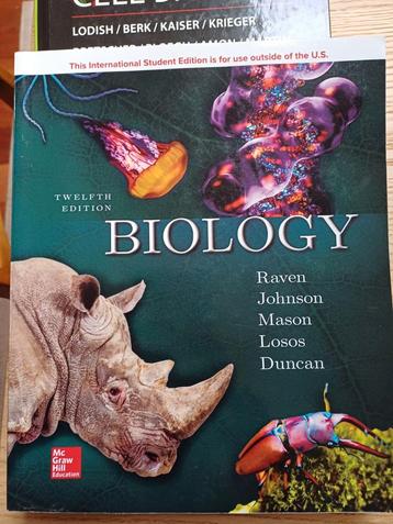 BIOLOGY 12th edition beschikbaar voor biedingen