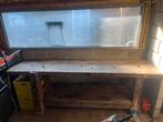 Oude werkbank, Enlèvement, Utilisé, Moins de 70 cm, Étau