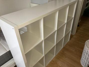 2 armoires Kallax. Blanc. 3x4, Enlèvement, Comme neuf