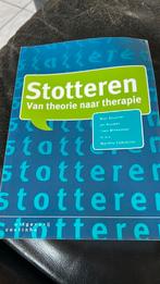 Stotteren - van theorie naar therapie, Boeken, Ophalen, Zo goed als nieuw