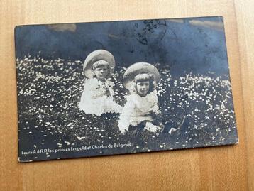 Postkaart koninklijke familie:princes Leopold &Charles -1912 beschikbaar voor biedingen