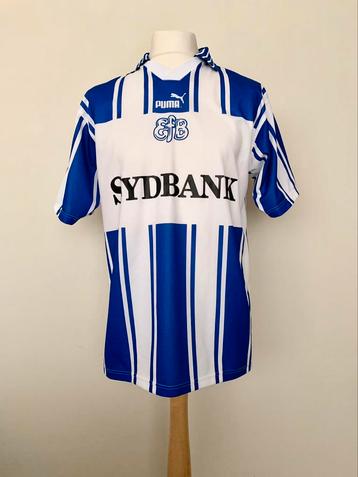 Esbjerg 2001-2002 home Kristiansen Adidas Denmark shirt
