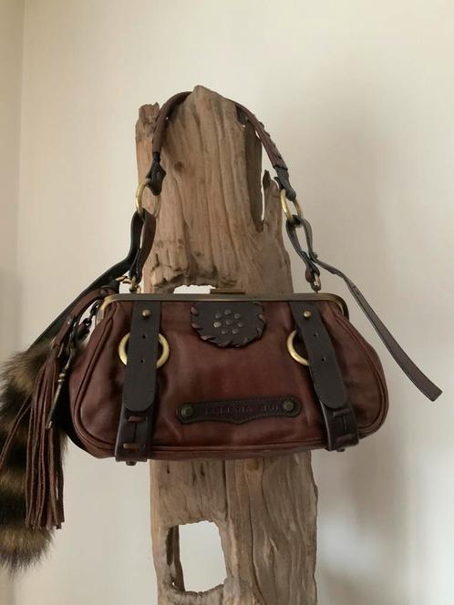 Barbara Bui vintage handtas, Handtassen en Accessoires, Tassen | Damestassen, Gebruikt, Schoudertasje, Bruin, Ophalen of Verzenden