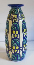 vase art déco Boch Keramis Catteau motif élégant 155, Antiquités & Art, Envoi