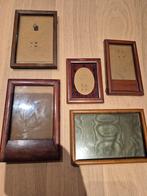 houten fotokaders vintage, Huis en Inrichting, Ophalen of Verzenden