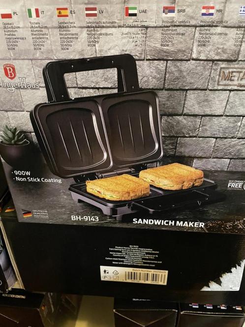 Sandwich-maker van Berlinger Haus, Elektronische apparatuur, Broodroosters, Ophalen of Verzenden